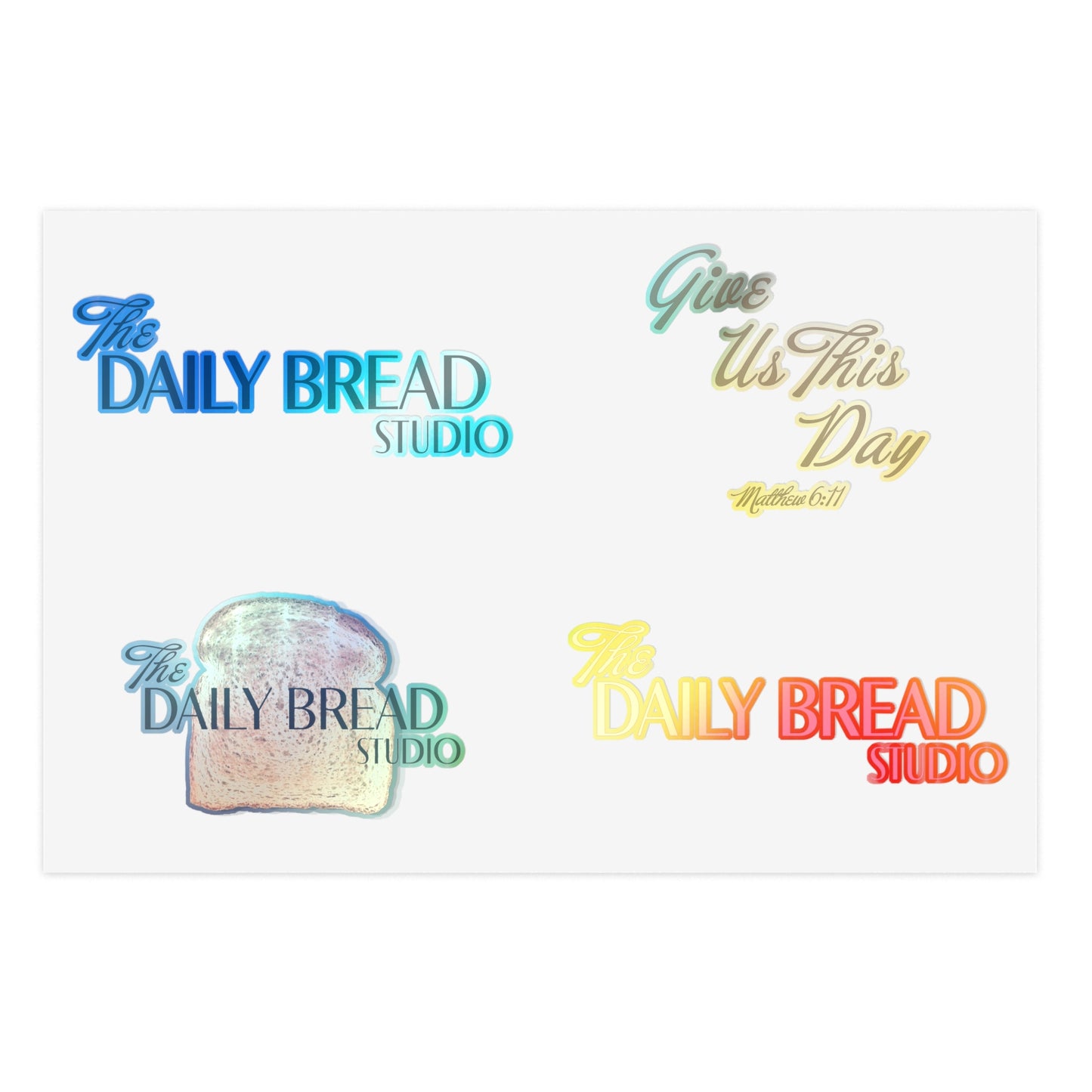 The Daily Bread Studio- Sticker Sheet