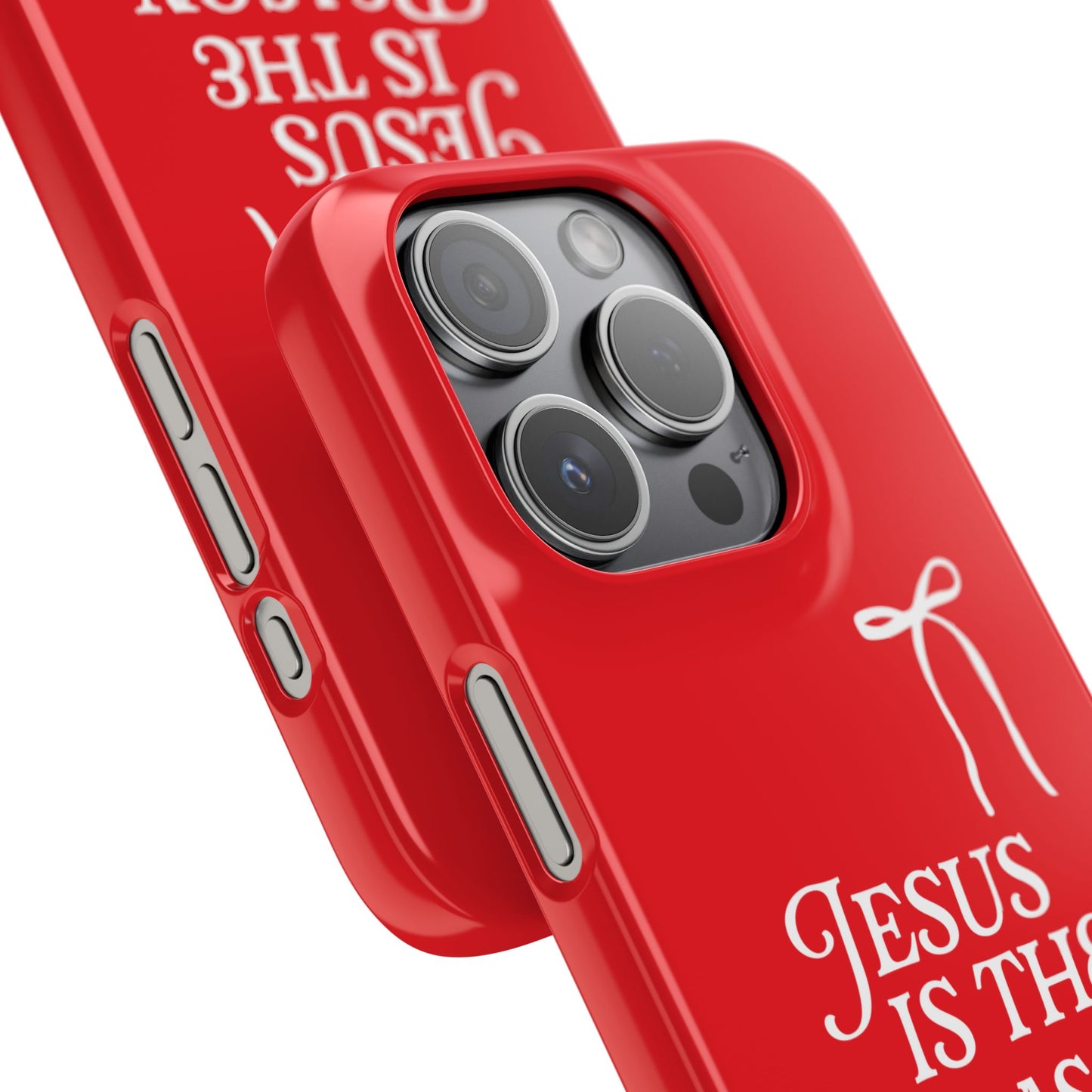 Jesus Is the Reason iPhone Snap Case in Red