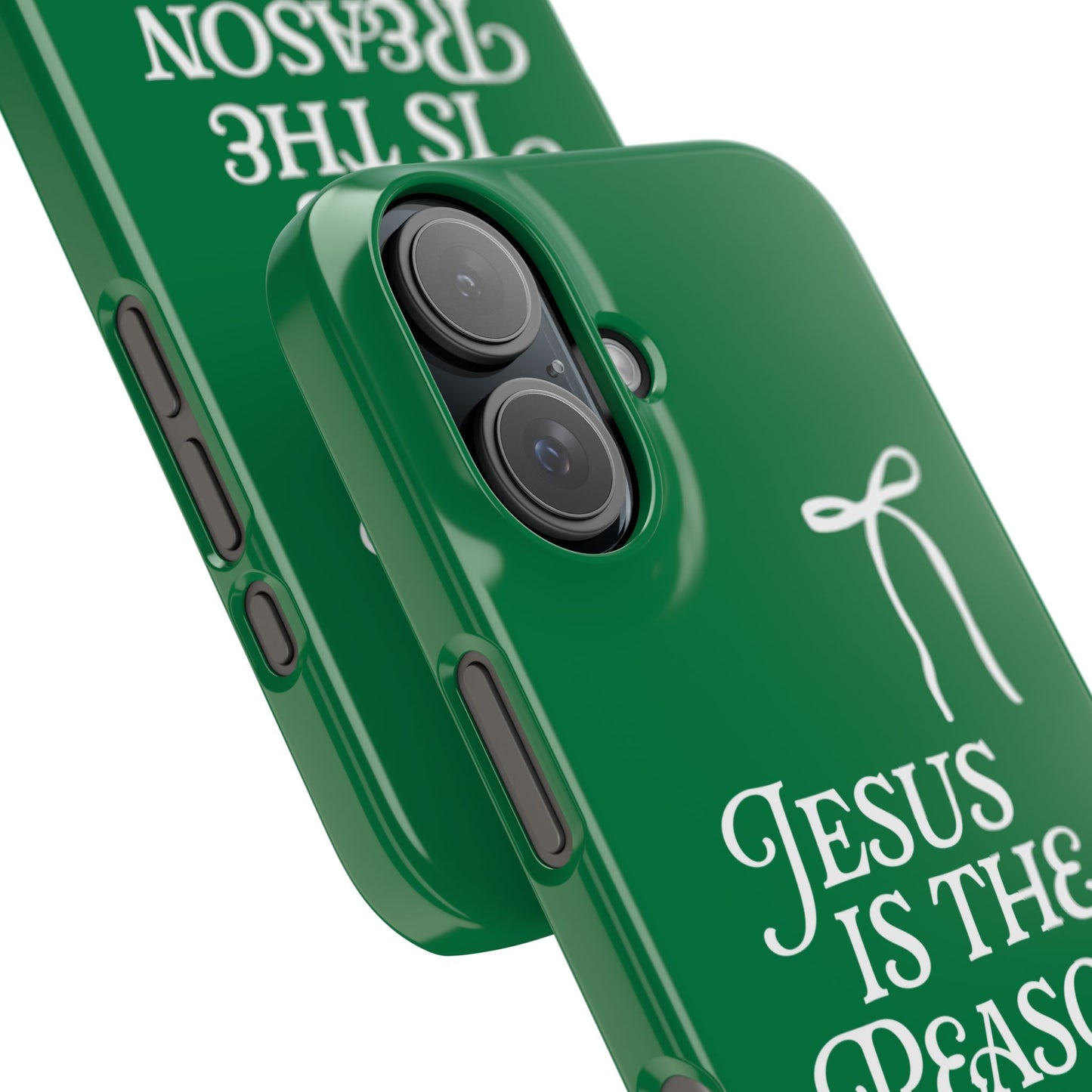 Jesus Is the Reason iPhone Snap Case in Green