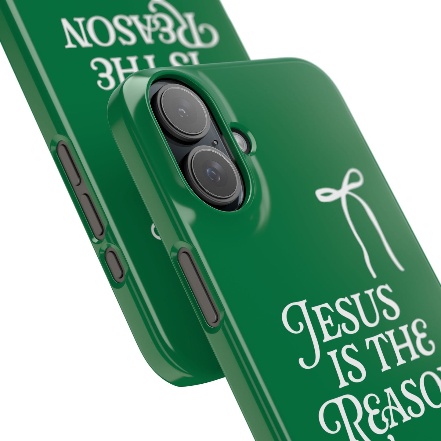 Jesus Is the Reason iPhone Snap Case in Green