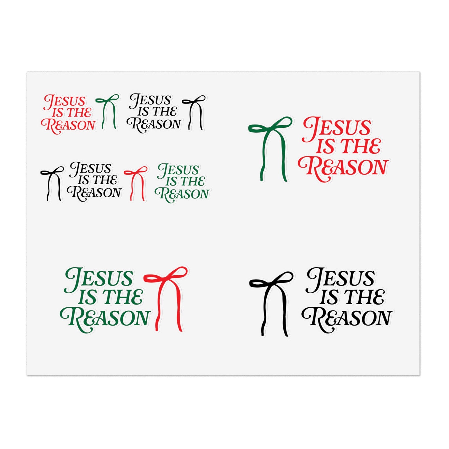 Jesus Is the Reason Sticker Sheets