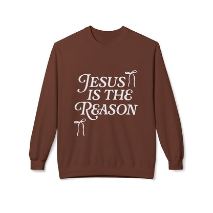 Jesus Is the Reason Crewneck Sweatshirt