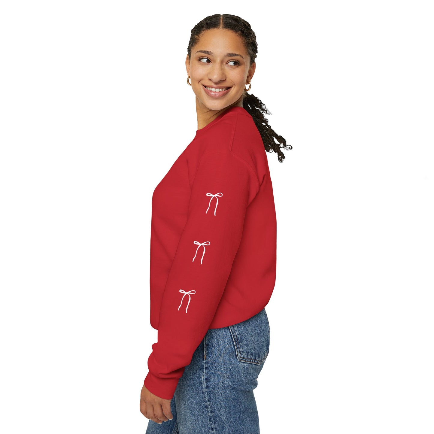 Jesus Is the Reason Trinity Bow Crewneck Sweatshirt