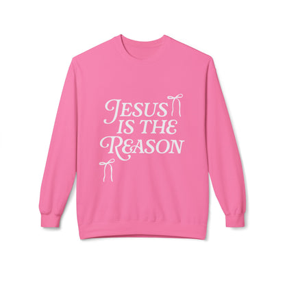 Jesus Is the Reason Crewneck Sweatshirt