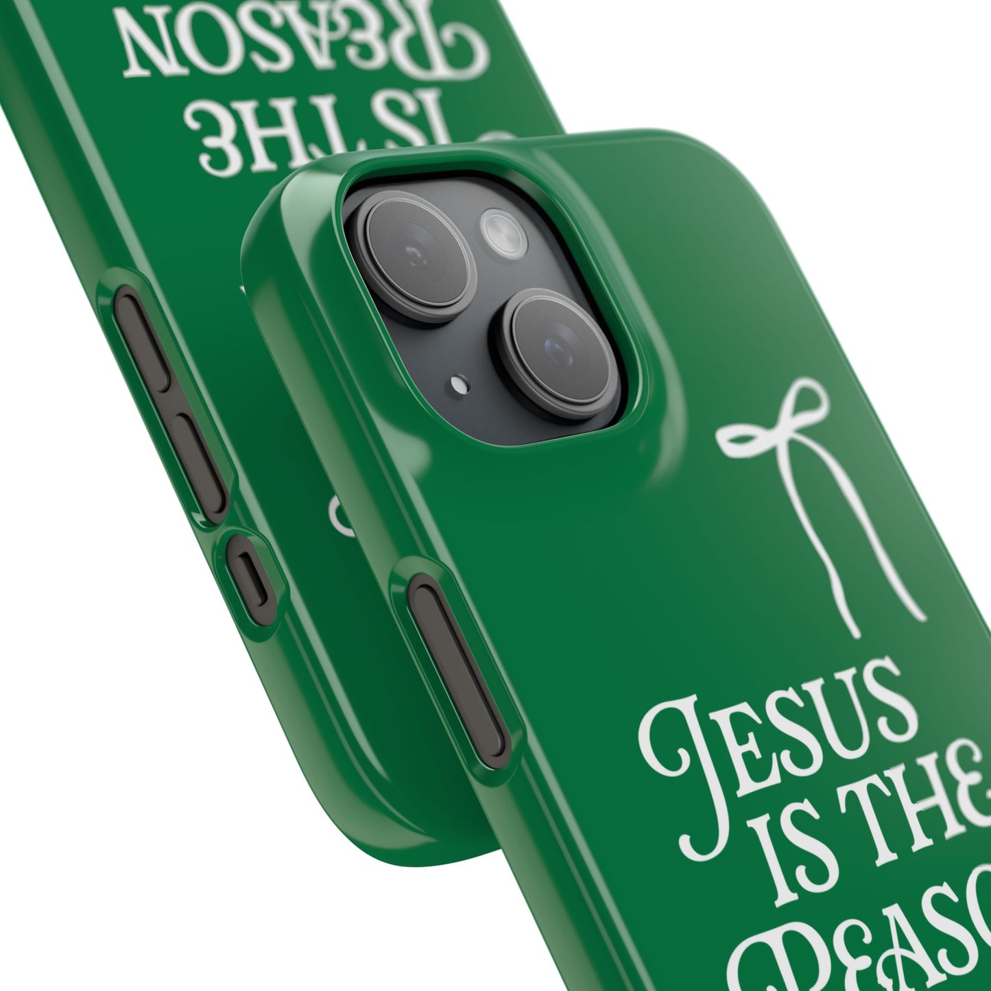 Jesus Is the Reason iPhone Snap Case in Green