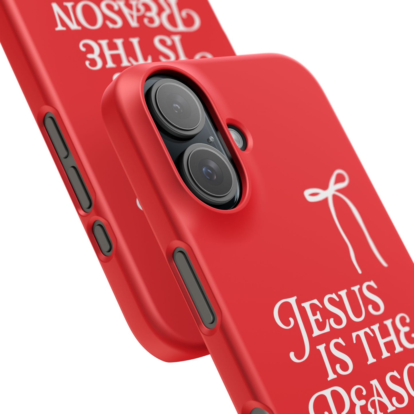 Jesus Is the Reason iPhone Snap Case in Red