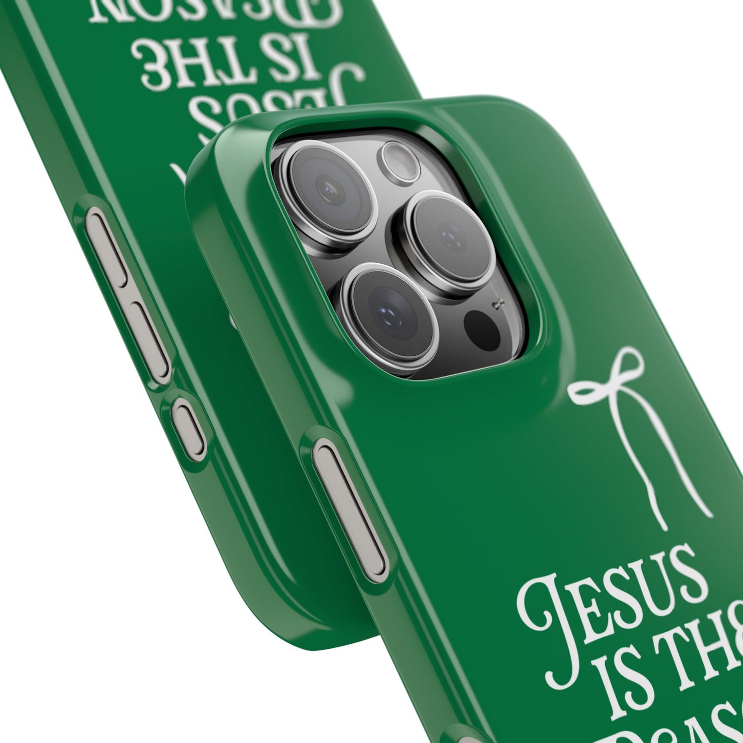 Jesus Is the Reason iPhone Snap Case in Green