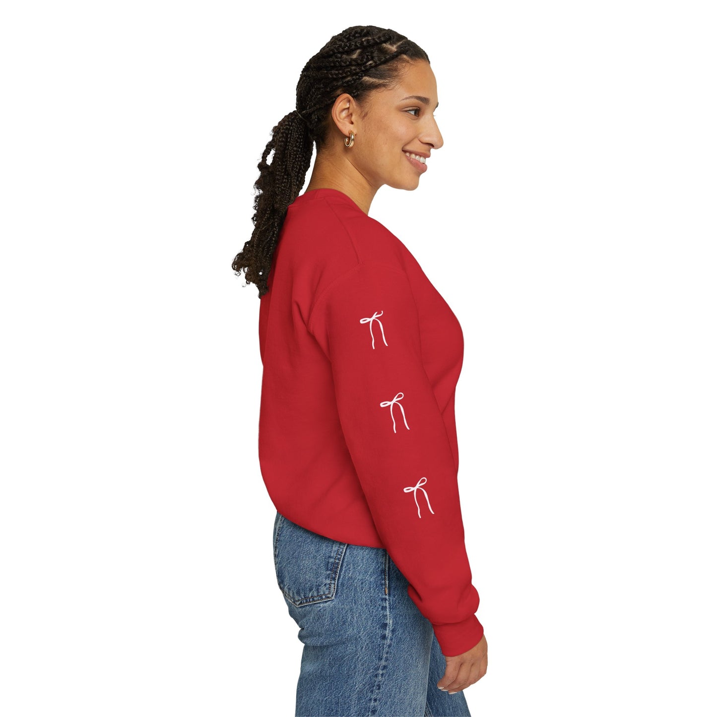 Jesus Is the Reason Trinity Bow Crewneck Sweatshirt