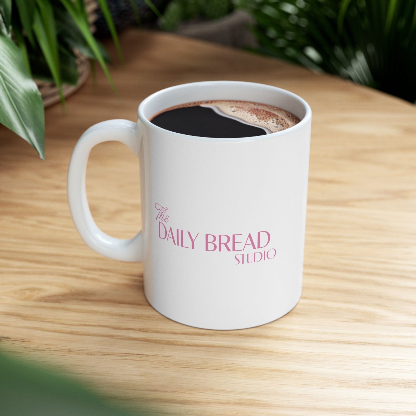 Pink Logo Mug