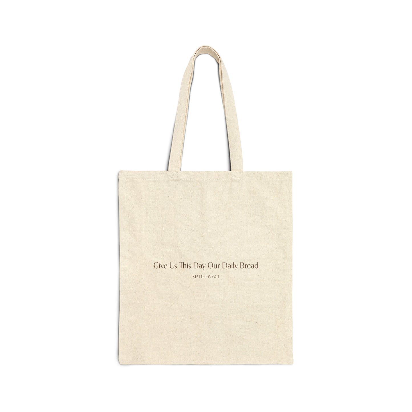 Canvas Tote Bag- Black