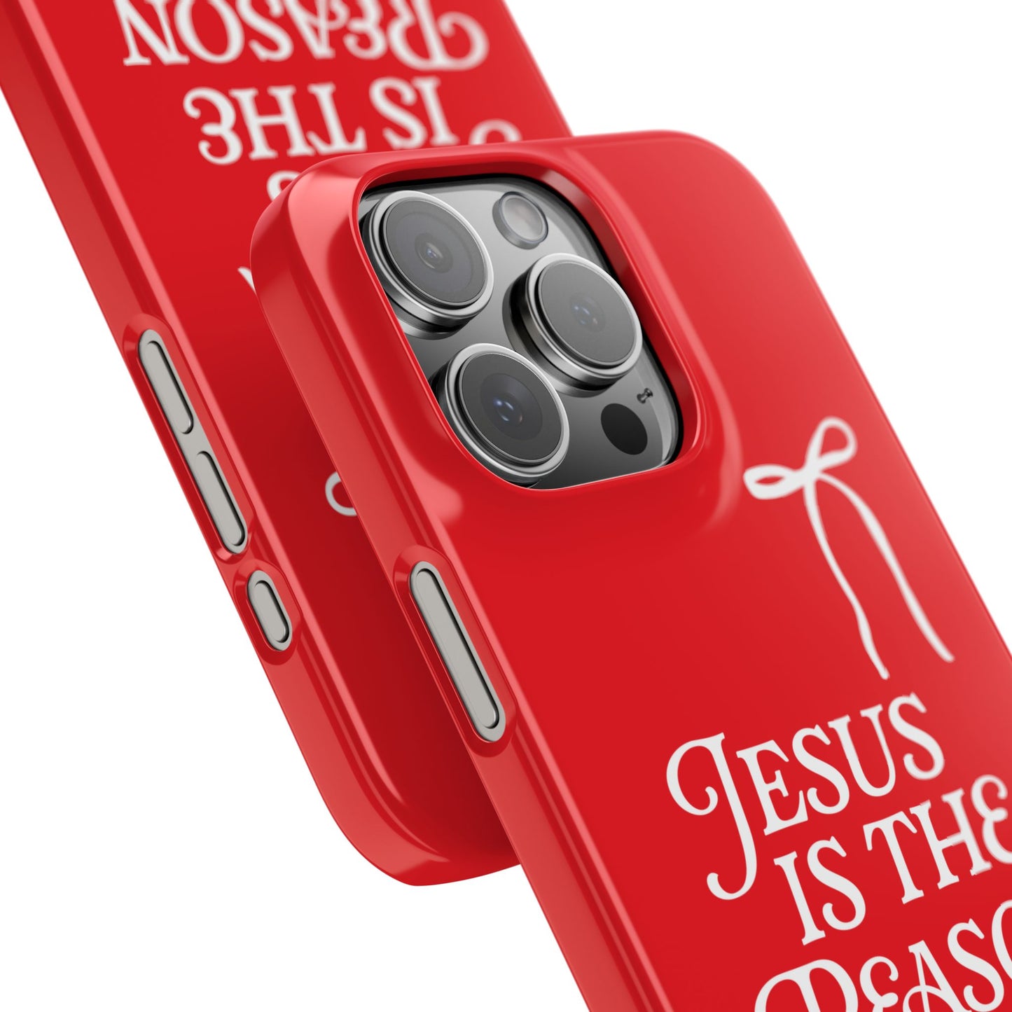 Jesus Is the Reason iPhone Snap Case in Red