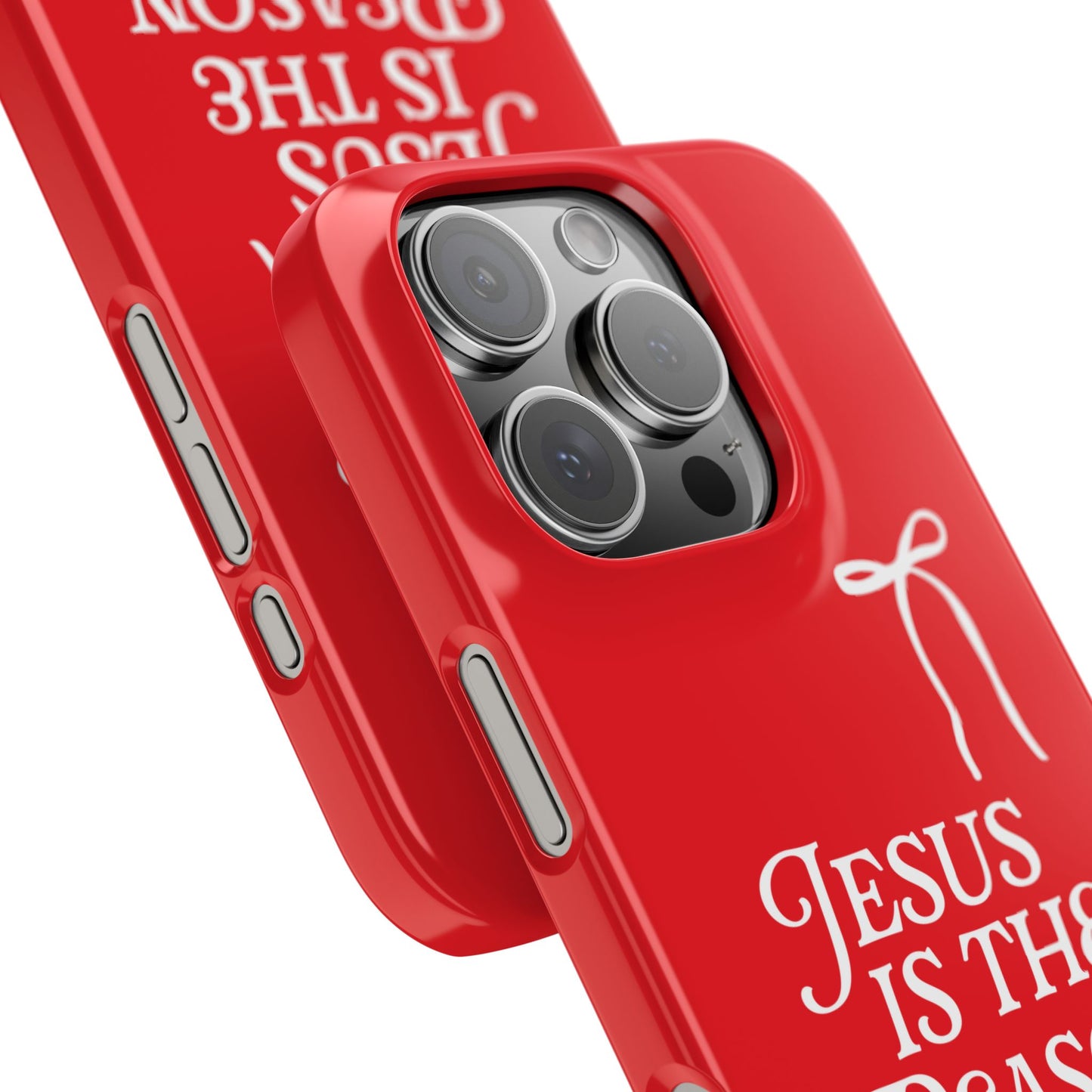 Jesus Is the Reason iPhone Snap Case in Red