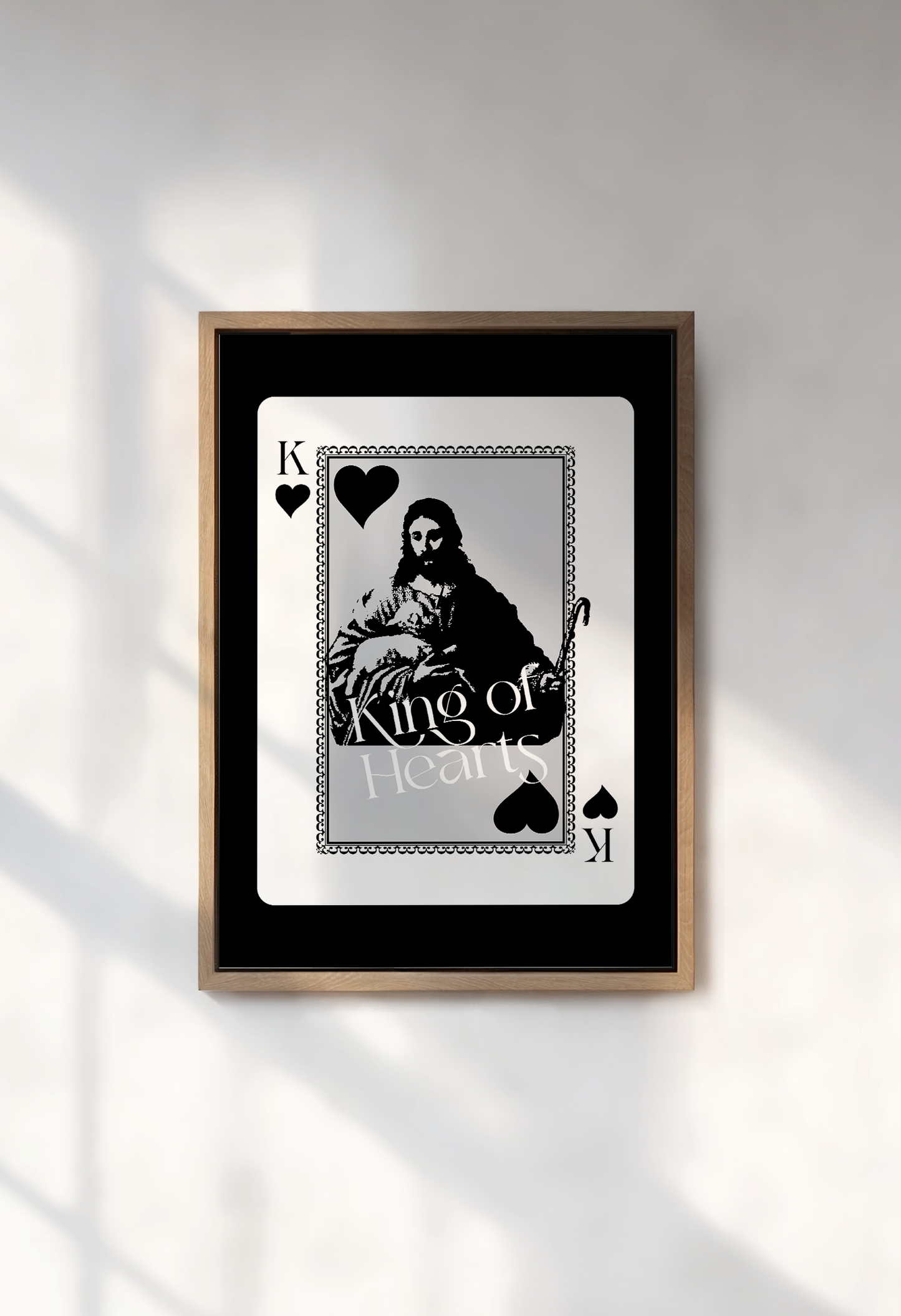 King of Hearts - Black