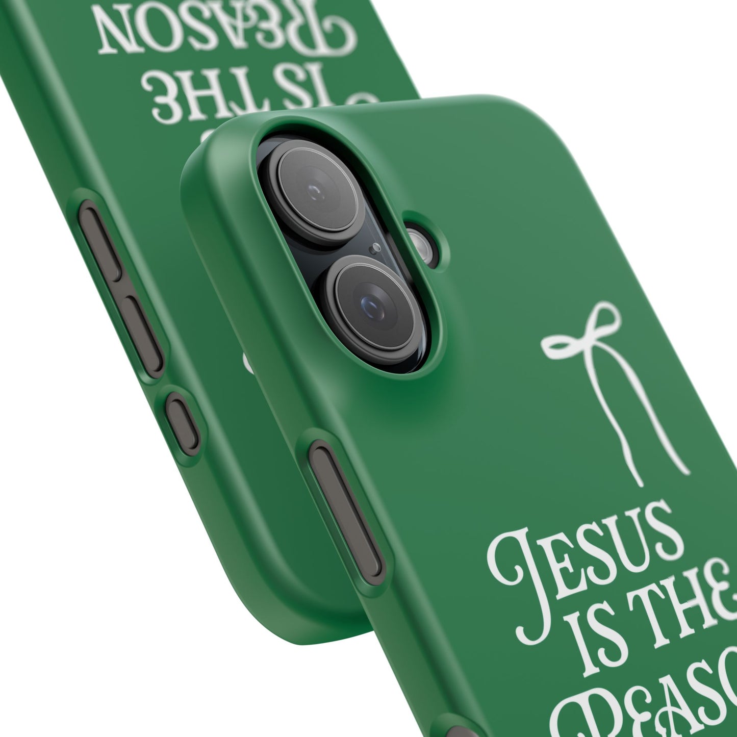 Jesus Is the Reason iPhone Snap Case in Green