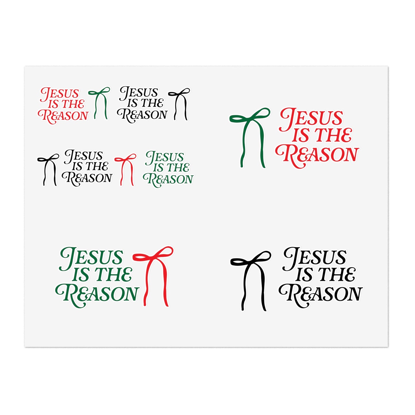 Jesus Is the Reason Sticker Sheets