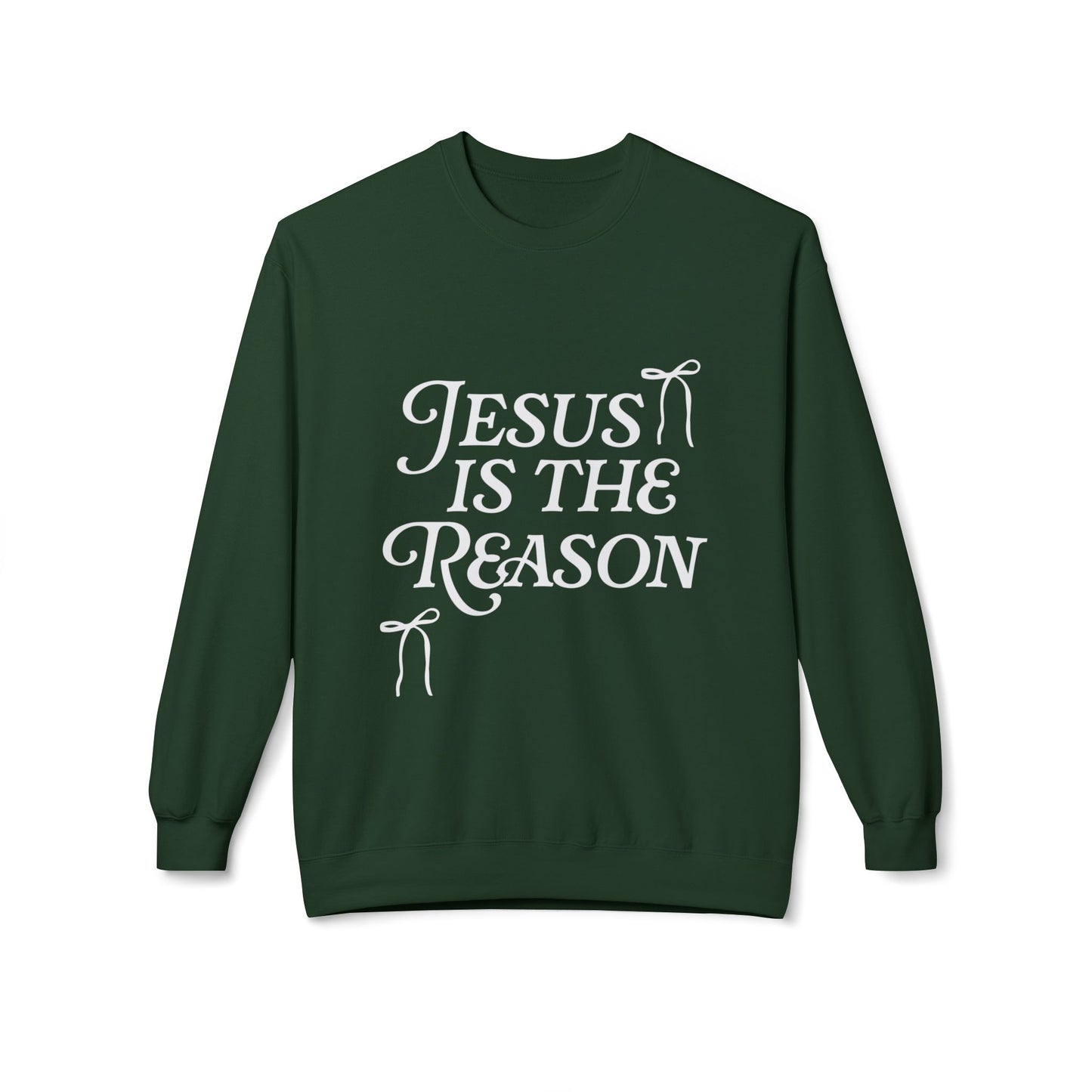 Jesus Is the Reason Crewneck Sweatshirt