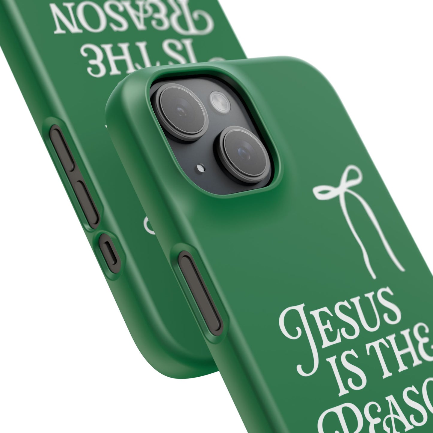 Jesus Is the Reason iPhone Snap Case in Green