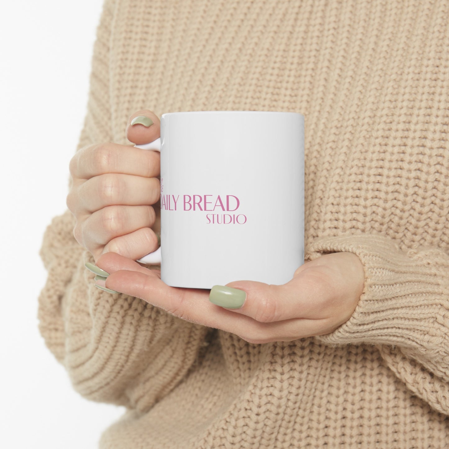 Pink Logo Mug