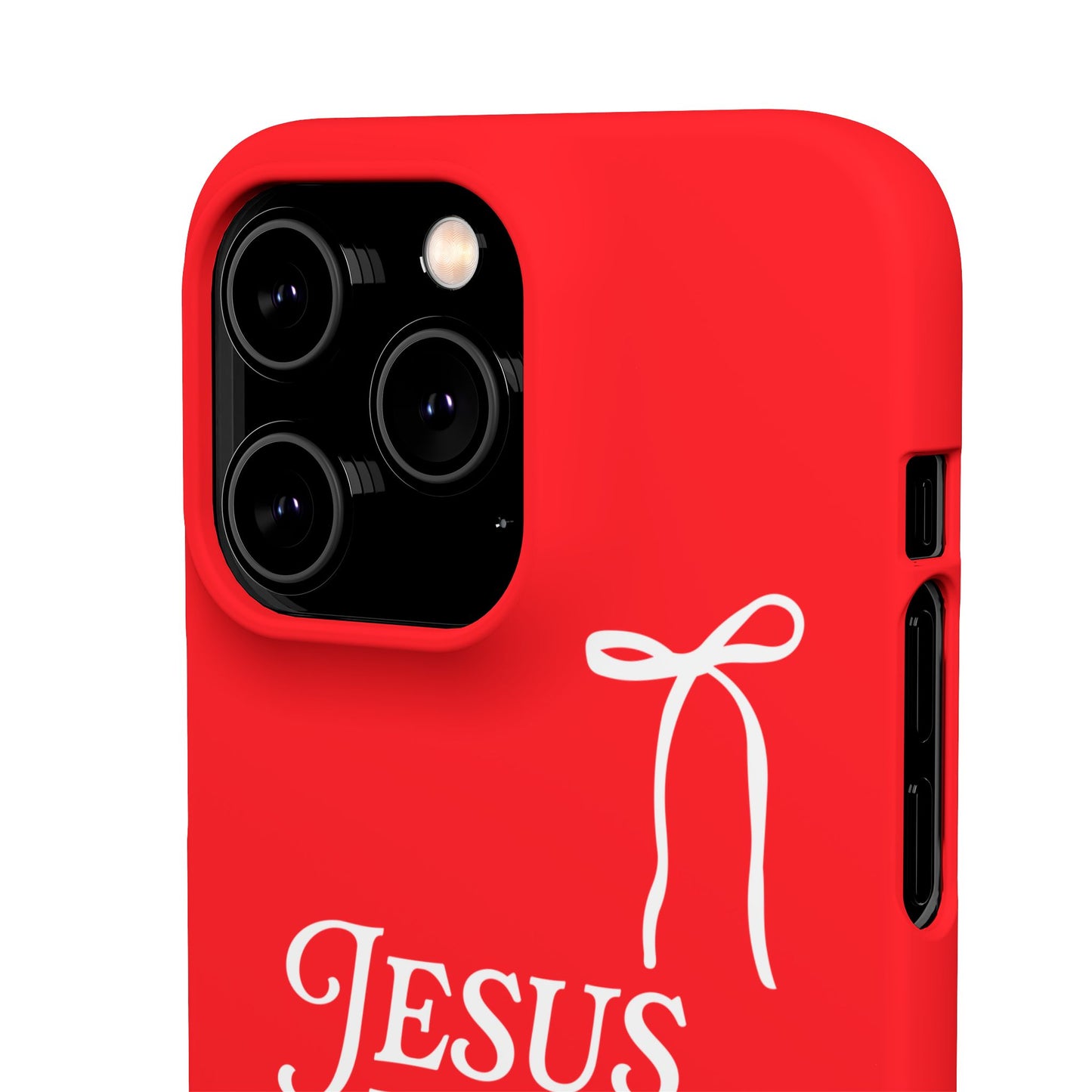 Jesus Is the Reason iPhone Snap Case in Red