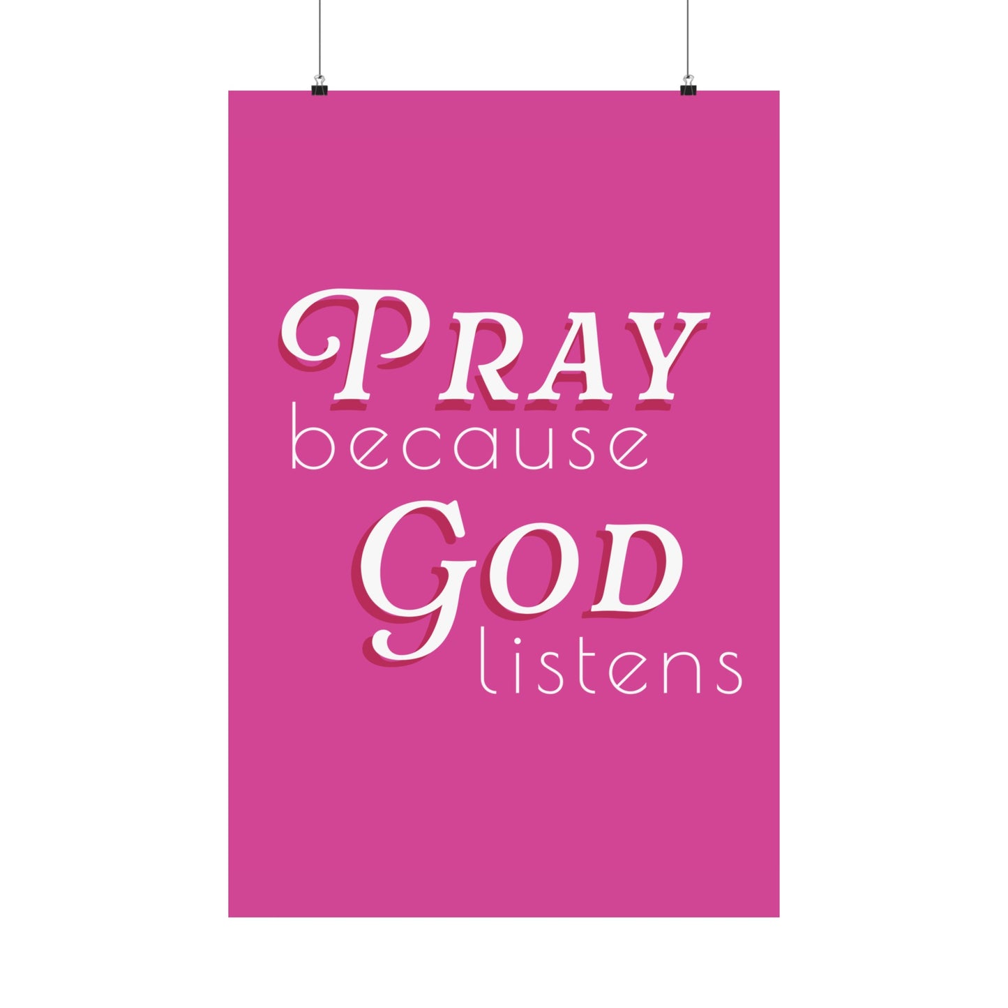 Pray, God Listens - Pink