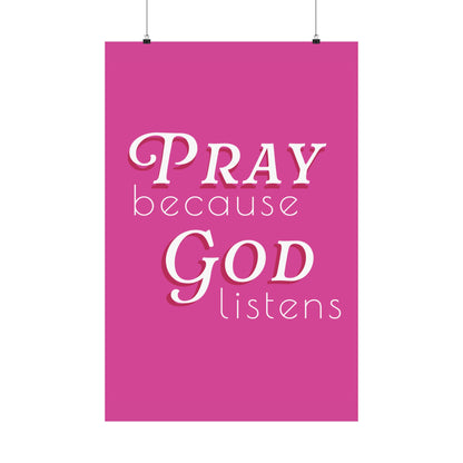 Pray, God Listens - Pink