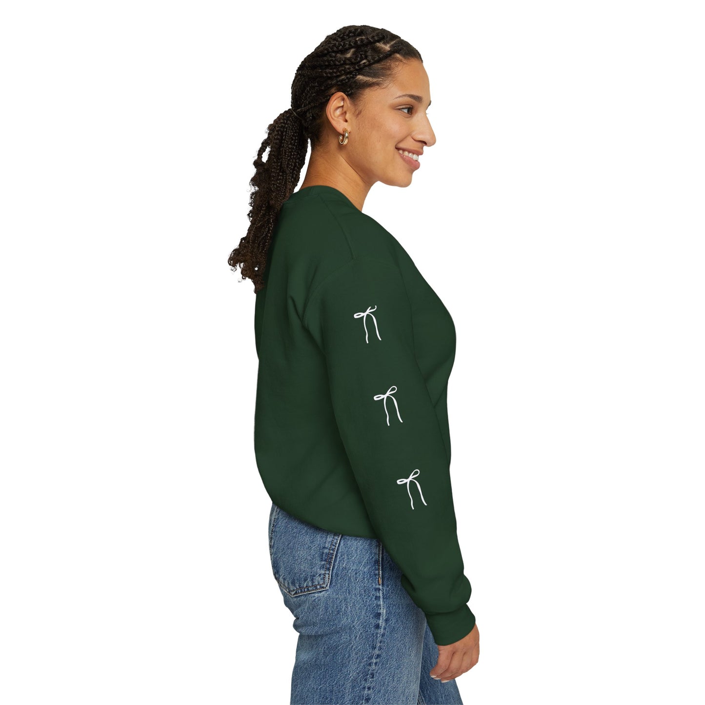 Jesus Is the Reason Trinity Bow Crewneck Sweatshirt