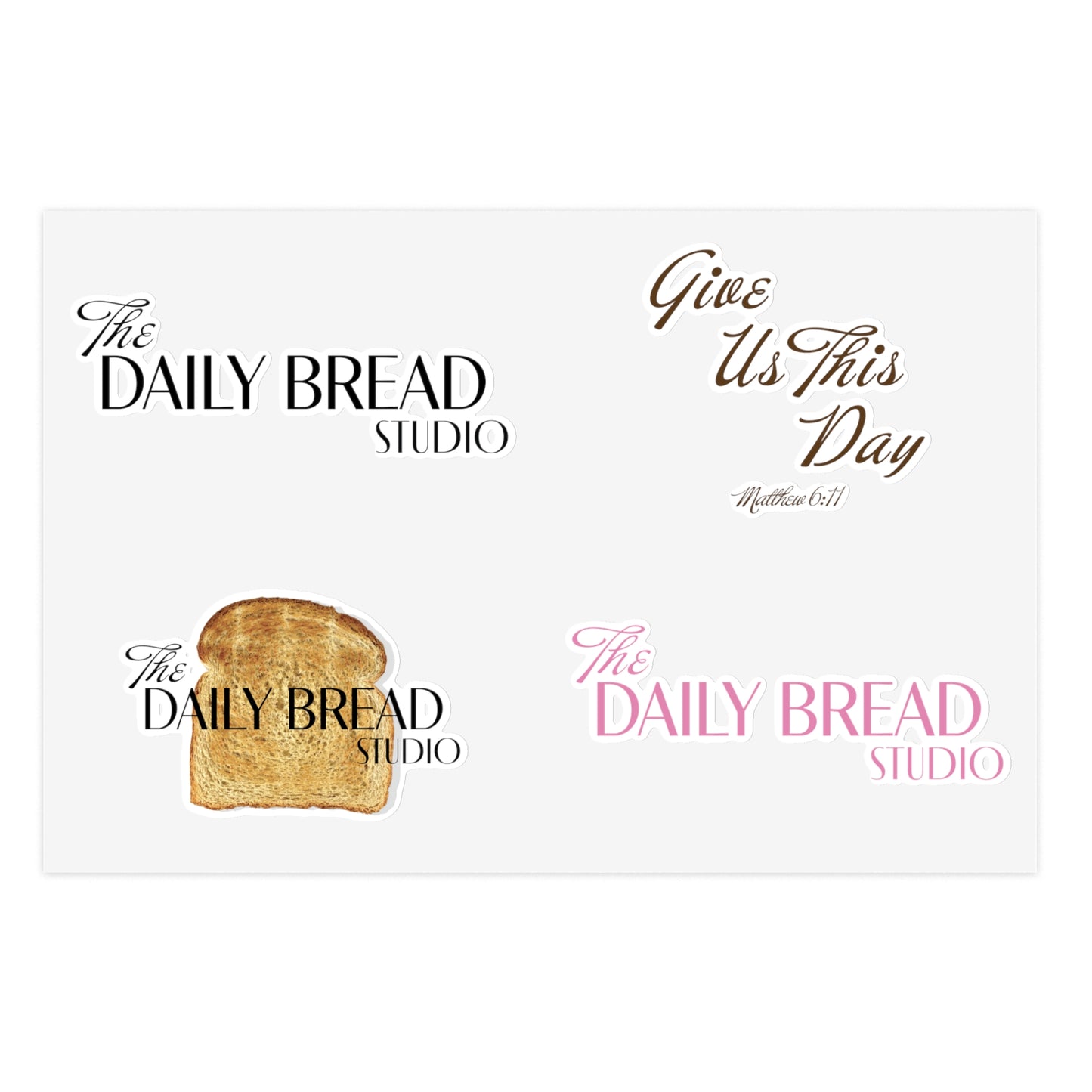 The Daily Bread Studio- Sticker Sheet