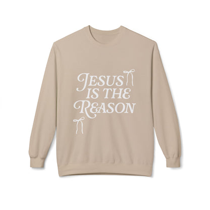 Jesus Is the Reason Crewneck Sweatshirt