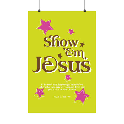 Show 'em Jesus - Lime